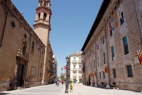  Palacio de los duques de Gandía, plaza de san Lorenzo, Valencia